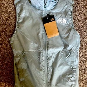 NorthFace nylon zipper vest
